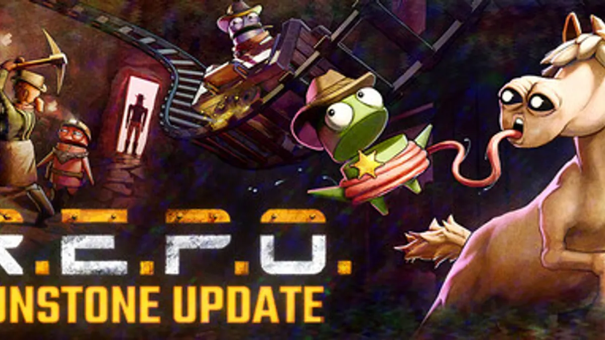 R.E.P.O. key art from the game's official Steam store page