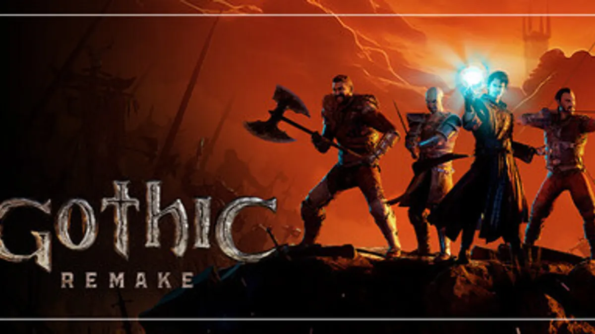 Gothic 1 Remake key art from the game's official Steam store page